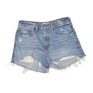 Abercrombie Distressed Denim Shorts